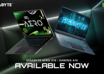 GIGABYTE Announces its AI PCs – GIGABYTE AERO X16 and GIGABYTE GAMING A16 Now Officially Available