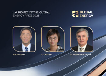 Global Energy Prize awarded to three scientists from China, USA and Russia