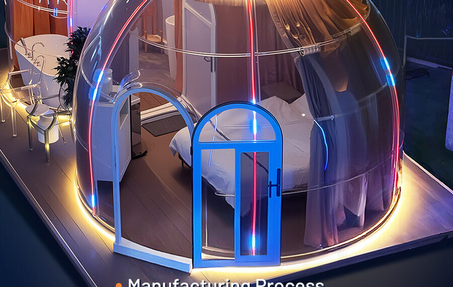 Lo Furniture Launches Modern Weather-resistant and Dable Transparent PC Dome in 2025