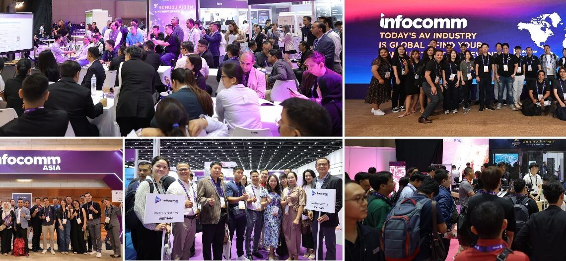 InfoComm Asia 2025 surpasses last year’s international buyers, enforcing the growth of high-quality projects in Asia Pacific