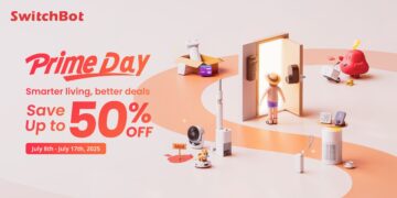 SwitchBot Offers Up to 50% Off Discount for Prime Day 2025