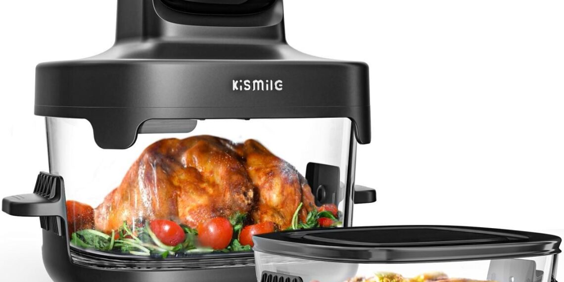 Kismile Launches Roasti™ 5-in-1 Portable Glass Air Fryer: A Stylish, Smart, and Health-Conscious Kitchen Solution
