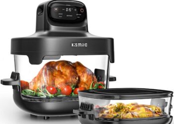 Kismile Launches Roasti™ 5-in-1 Portable Glass Air Fryer: A Stylish, Smart, and Health-Conscious Kitchen Solution