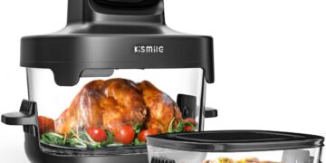 Kismile Launches Roasti™ 5-in-1 Portable Glass Air Fryer: A Stylish, Smart, and Health-Conscious Kitchen Solution