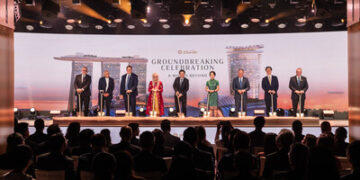 LAS VEGAS SANDS BREAKS GROUND ON NEW ULTRA-LUXURY DEVELOPMENT IN SINGAPORE