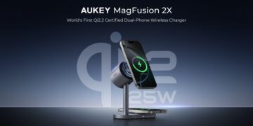AUKEY Launches World’s First Qi2.2 Dual-Phone Wireless Charger