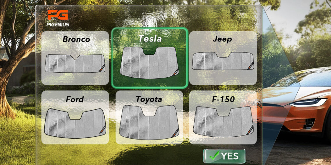 Beat the Heat: Pigenius’ New Sunshade Guide Helps Drivers Stay Cool This Summer