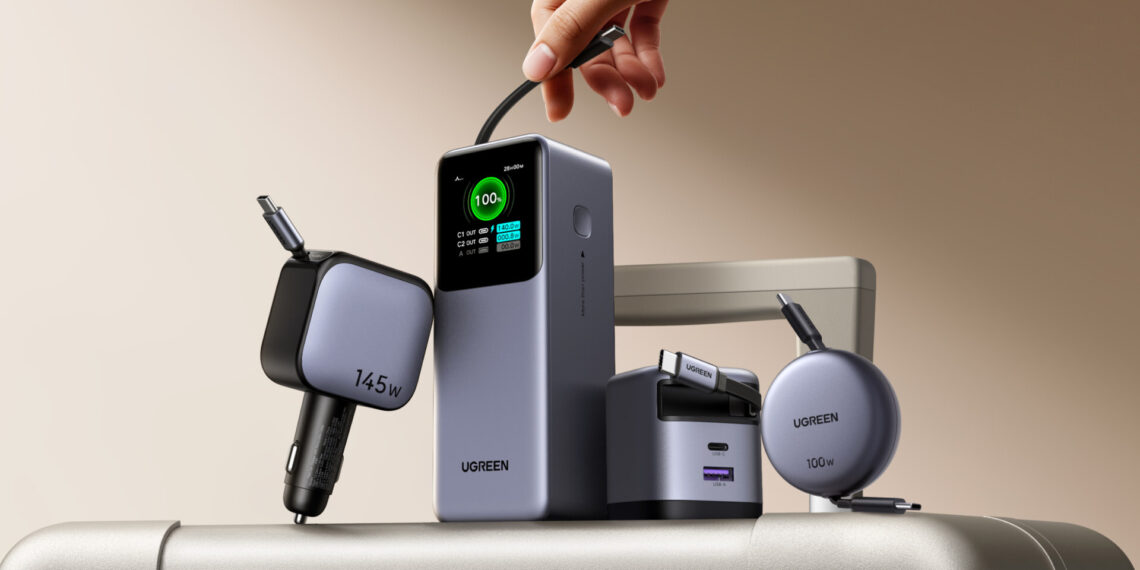 UGREEN Debuts Nexode Retractable Series – Your Hassle-free Travel Power Kit