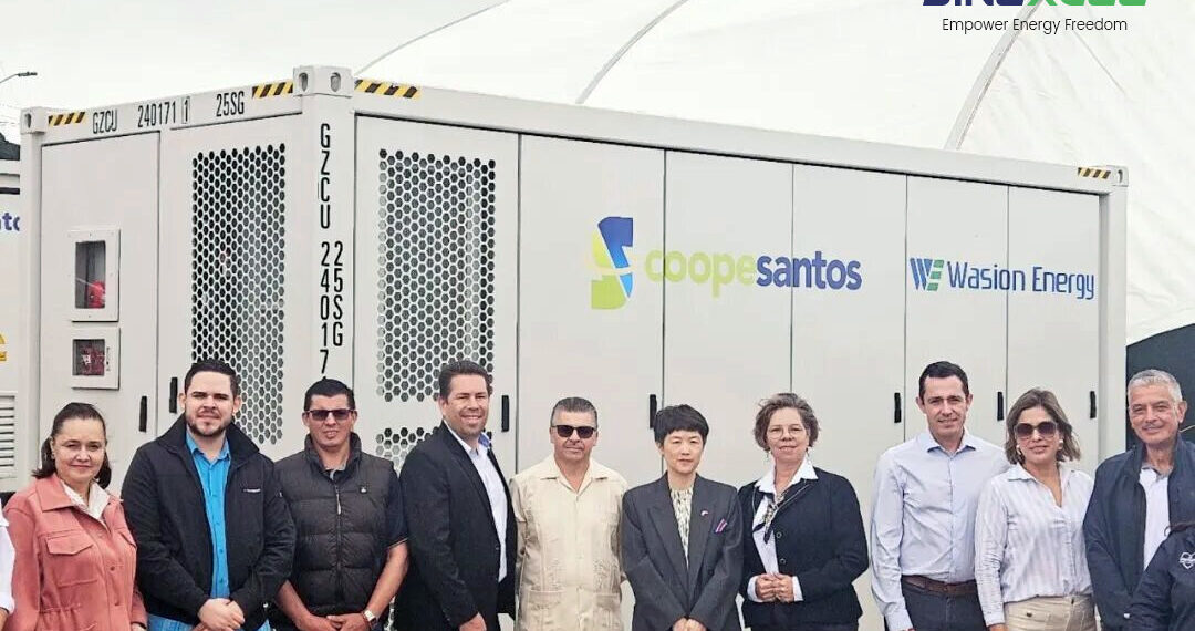 SINEXCEL and Wasion Energy Power Up Landmark Energy Storage Project in Central America