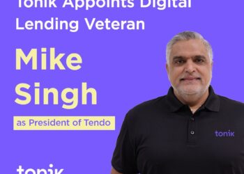 Tonik Appoints Digital Lending Veteran Mike Singh as President of Tendo
