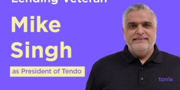 Tonik Appoints Digital Lending Veteran Mike Singh as President of Tendo