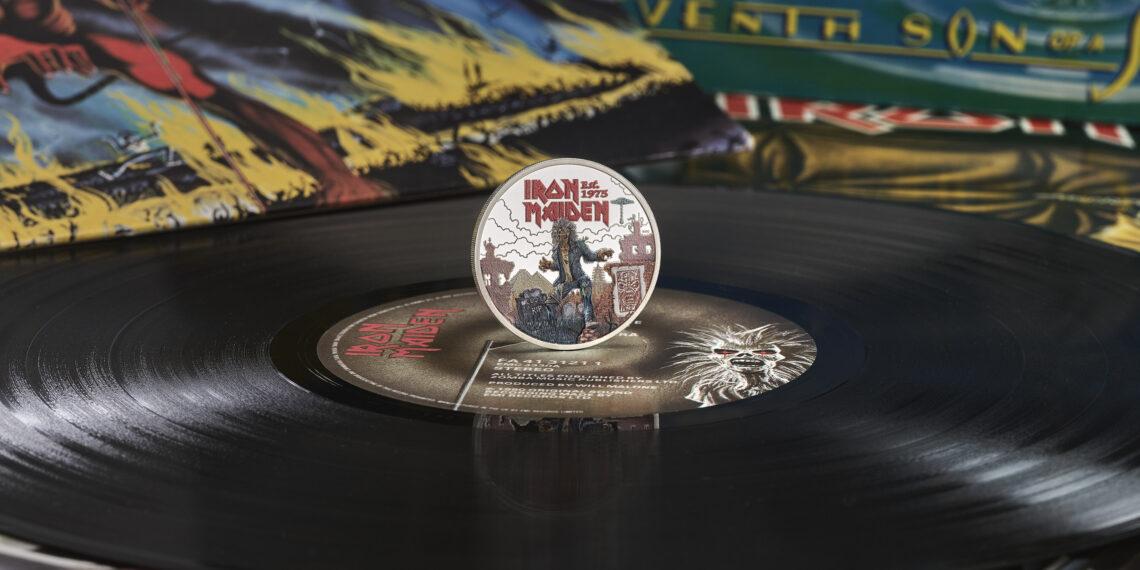 Heavy Duty: Royal Mint Unveils Coin Celebrating Iron Maiden’s 50th Anniversary