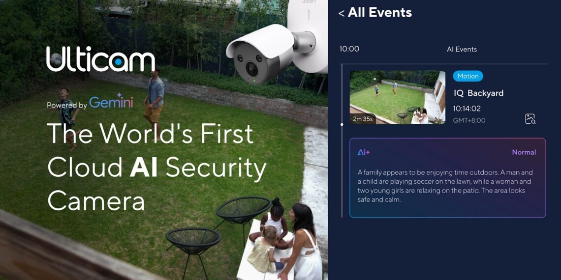 Ulticam IQ Offers Real-Time Intelligence With Gemini on Google Cloud: Intelligent Scene Analysis, Automated Risk Assessment, and Fewer False Alarms