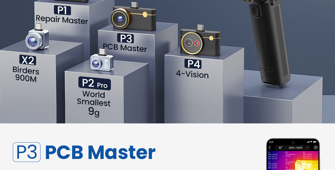 How to Choose the Right Smartphone Thermal Camera: From 8mm Macro to 1500m Night Vision — Thermal Master P3/P1/P2/P4/X2/T2 Max