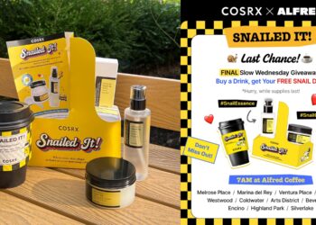 Last Chance to Get COSRX’s Best-Selling Snail Duo on the House at Alfred Coffee — This Wednesday Only