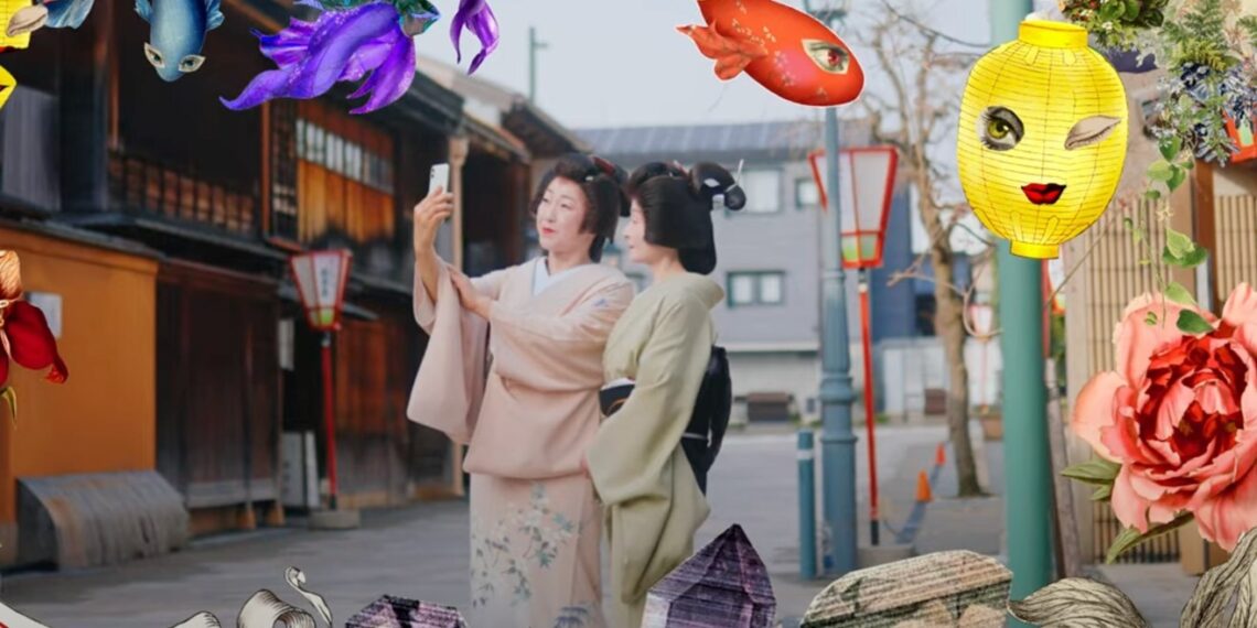 Immerse Yourself in a Surreal Experience: Where AR Art Meets the Historic Streets of Nishi Chaya