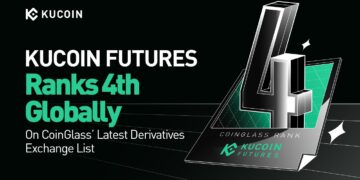 KuCoin Futures Ranks 4th Globally on CoinGlass’ Latest Derivatives Exchange List