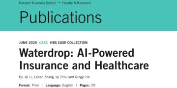 AI-Powered Insurance and Healthcare: Waterdrop Inc. Included in Harvard Business School Case Collection