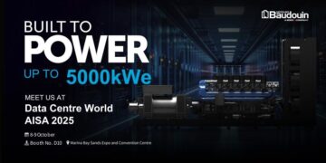 Baudouin Unveils Game-Changing 20M61 Genset at Data Centre World Asia 2025
