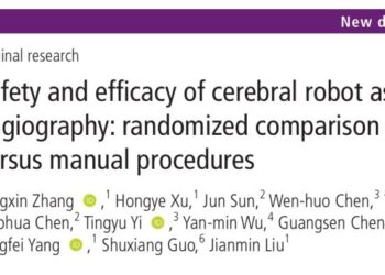 Interventional Robot’s RCT Research Published in JNIS, a Leading Journal in Neurointervention!