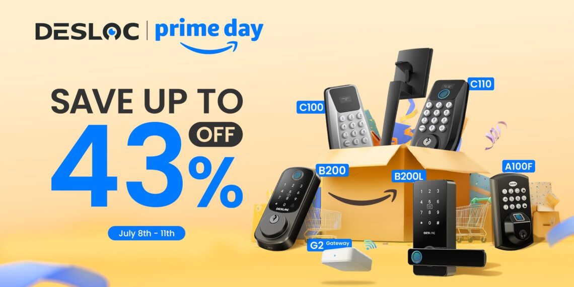 Prime Day’s Dark Horse: DESLOC Smart Lock Starts at Only $29.99 — High-Quality Smart Security, Finally Within Reach