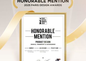 Winning the 2025 Paris DNA Design Award, AIMA’s Santa Monica Electric Bike Empowers E-bike Upgrade