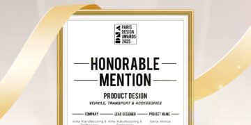 Winning the 2025 Paris DNA Design Award, AIMA’s Santa Monica Electric Bike Empowers E-bike Upgrade