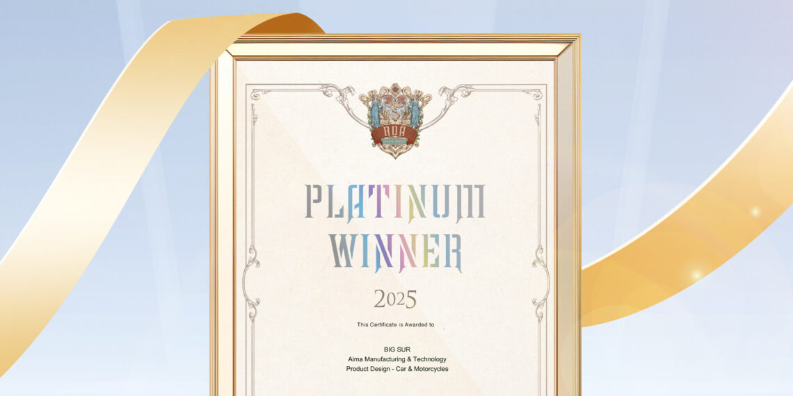 Honor Witnesses Strength: AIMA Technology’s BIG SUR Series Electric Bikes Win Platinum Award at the 2025 Rome Design Awards