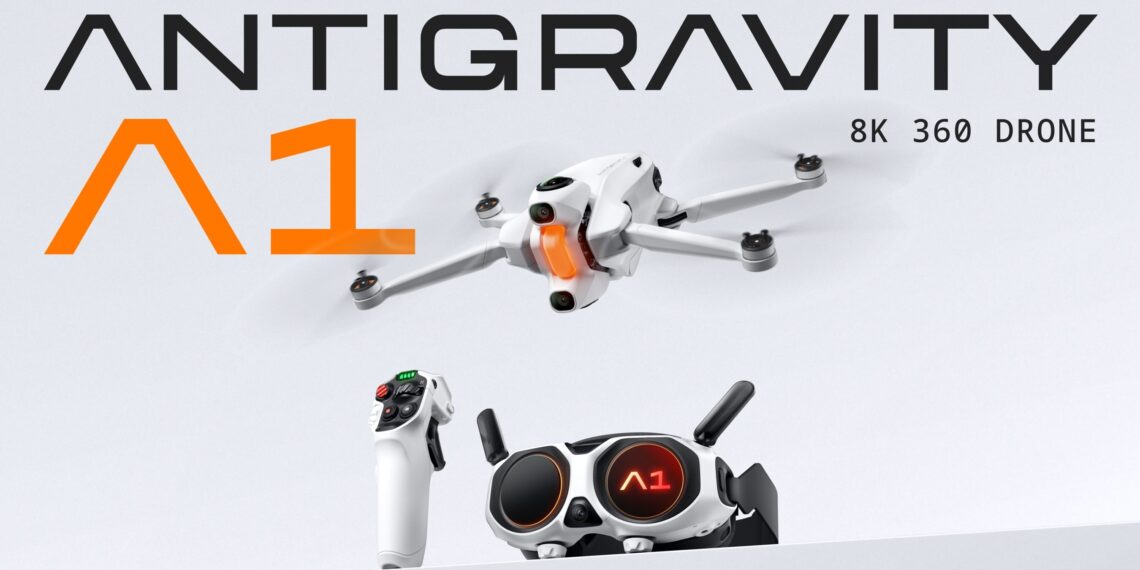 Antigravity Unveils A1: The World’s First 8K 360 Drone