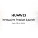 Huawei Set to Unveil New Wearables, Tablets, and Phones in Paris on September 19