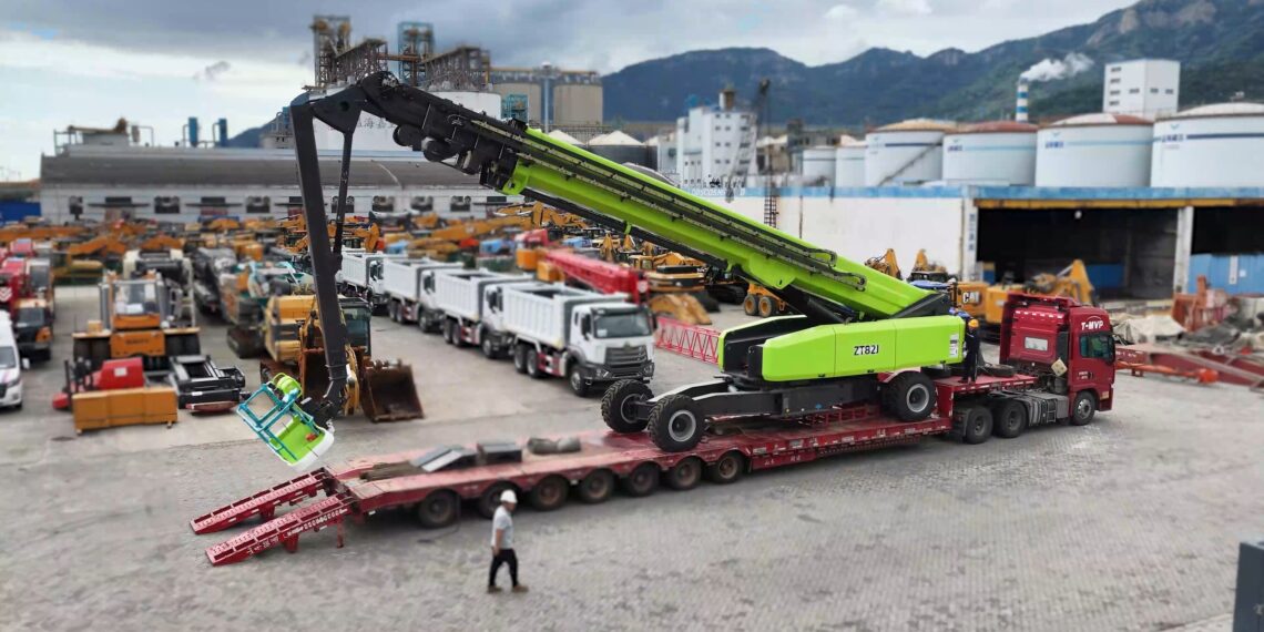 Zoomlion Delivers the World’s Tallest 82.3-Meter Straight Boom Aerial Work Platform to the UK, Setting a New Record in Europe