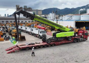 Zoomlion Delivers the World’s Tallest 82.3-Meter Straight Boom Aerial Work Platform to the UK, Setting a New Record in Europe