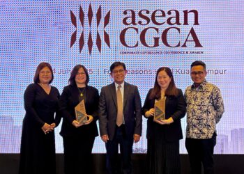 Ayala Corporation named among Top 50 ASEAN companies, PH Top 5 for corporate governance