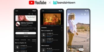 YOUTUBE AND BANDSINTOWN LAUNCH EXCLUSIVE CONCERT LISTINGS PARTNERSHIP TO TURN VIEWERS INTO CONCERTGOERS