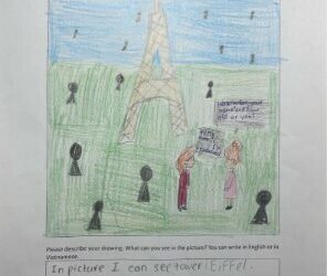 Primary school children’s art reveals real-world impact of learning English, new study