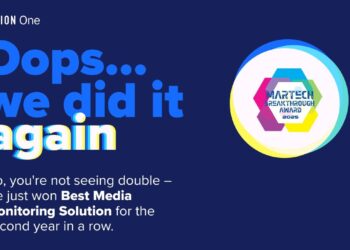 CisionOne Wins “Best Media Monitoring Solution” for Second Consecutive Year at 2025 MarTech Breakthrough Awards