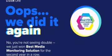 CisionOne Wins “Best Media Monitoring Solution” for Second Consecutive Year at 2025 MarTech Breakthrough Awards