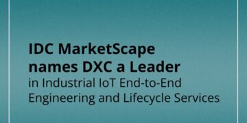 DXC Named a Leader by IDC MarketScape in Industrial IoT End-to-End Engineering and Lifecycle Services
