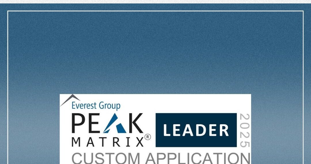 DXC Named a Leader in Everest Group’s Custom Application Development Services PEAK Matrix® Assessment 2025 Report