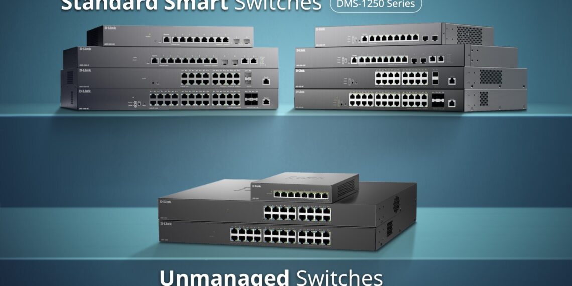 D-Link Unveils 2.5G Multi-Gigabit Switches for Versatile Edge Connectivity