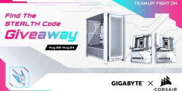 GIGABYTE Teams Up with CORSAIR Featuring Cableless STEALTH ICE PC Build and STEALTH Motherboard Giveaway at Gamescom