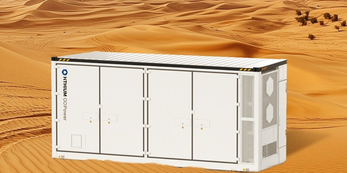 HiTHIUM’s Breakthrough ∞Cell 1175Ah Powers Landmark 4GWh Long-Duration Energy Storage Project in Saudi Arabia
