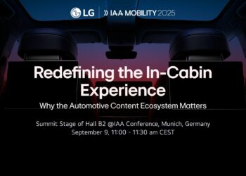 LG TO UNVEIL NEW CONTENT PARTNERSHIPS TO ENHANCE IN-VEHICLE EXPERIENCE AT IAA MOBILITY 2025