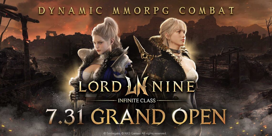 Smilegate Launches MMORPG “LORDNINE: Infinite Class” Across Asia