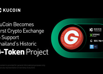 KuCoin Becomes First Crypto Exchange to Support Thailand’s Historic G-Token Project