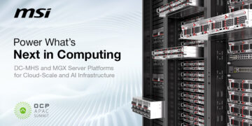 MSI Showcases DC-MHS and MGX Server Platforms for Cloud-Scale and AI Infrastructure at OCP APAC 2025