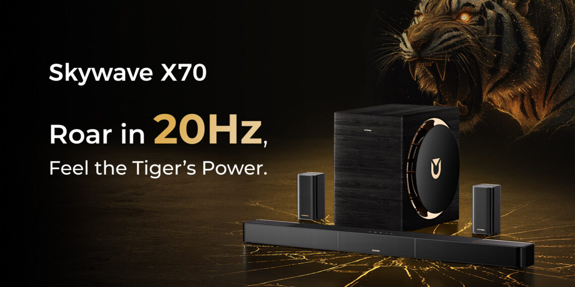 Ultimea Launches Skywave X70, A Professional-Grade Surround Sound System