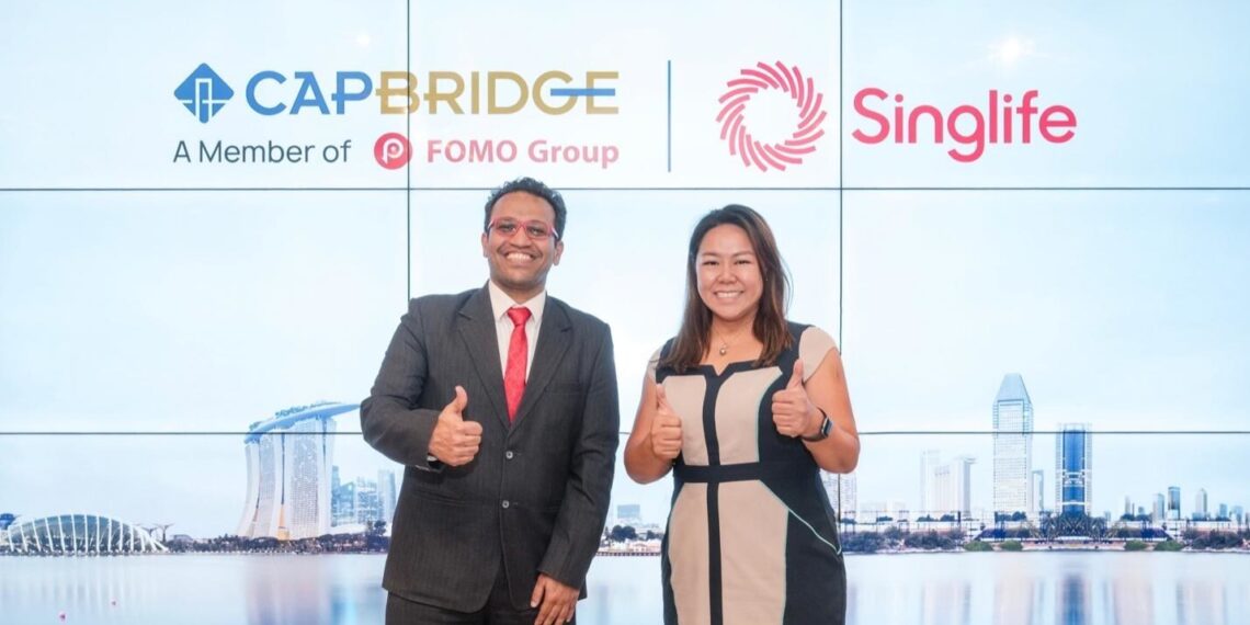 CapBridge Partners Singlife to Launch First Foray into Insurance Distribution to SMEs and Investors