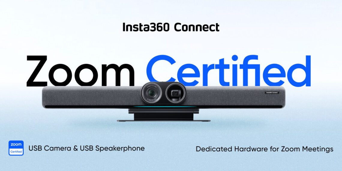 Insta360 Connect is Now a Zoom-Certified Conference Room USB Camera and Speakerphone