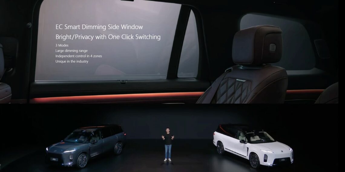 Ambilight Collaborates with NIO to Bring Electrochromic Side Windows to the Launched All-New ES8